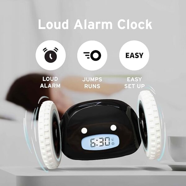 Runaway Robot Alarm Clock