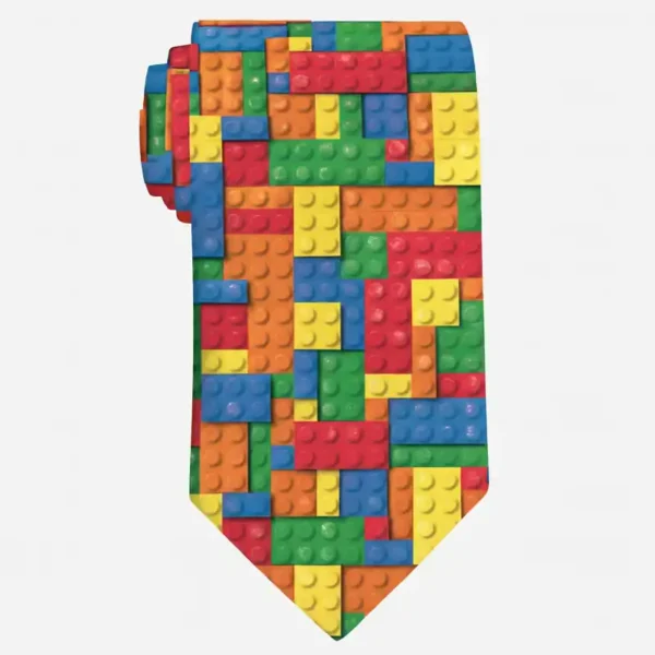 Men’s Novelty Tie – Funny Printed Necktie