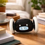 Clocky is the runaway alarm clock that jumps and rolls to wake you up. Perfect for heavy sleepers, teens, dorms, and as a funny, giftable gadget.