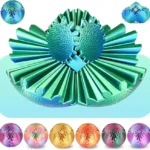 Spinning 3D Gear Sphere fidget toy for stress relief, STEM lovers, and pocket-sized fun. Perfect gift for engineers, students, and fidget enthusiasts.