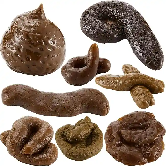 Floating Fake Poop Prank – 8 realistic turds for hilarious mischief. Perfect gag gift for parties, bathrooms, offices, and prank lovers of all ages!