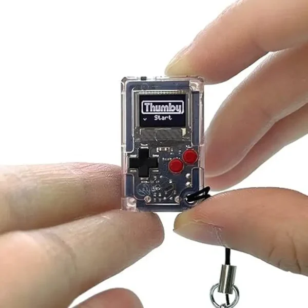 Tiny Retro Keychain Game Console