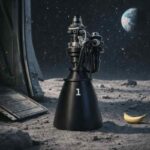 3D‑printed R4ptor‑mk3 rocket engine model, modular design, STEM collectible
